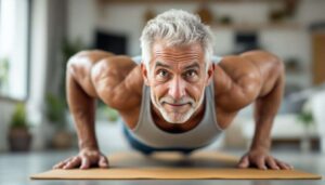 Wenn du nach 55 so viele Liegestütze schaffst, ist deine Armkraft auf Elite-Niveau