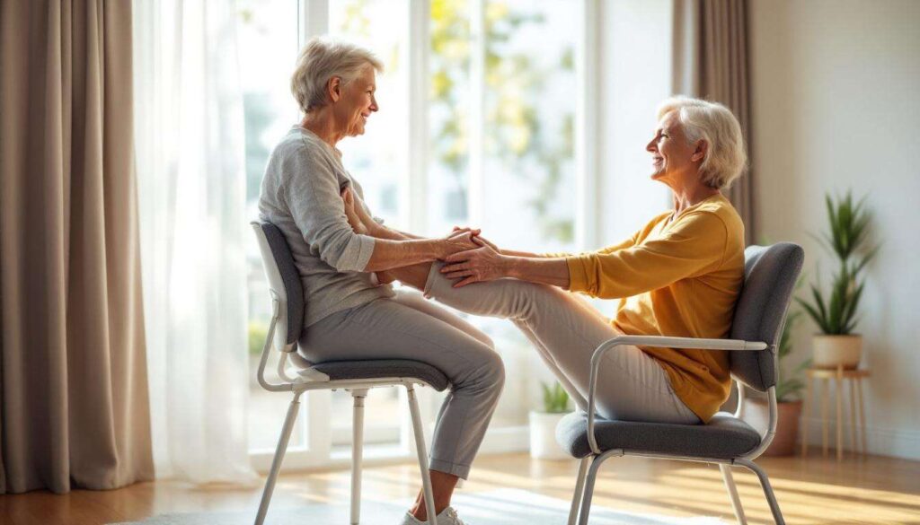 Stuhlübungen für die Hüfte: Warum Physiotherapeuten sie Kniebeugen ab 60 vorziehen