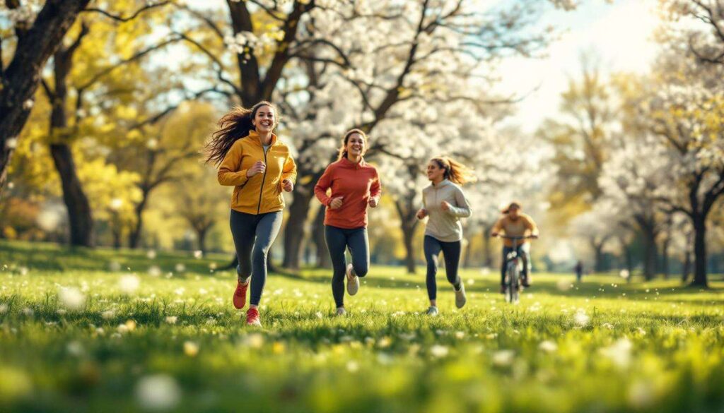Allergie und Bewegung im Frühling: Was Pneumologen für Outdoor-Sport im März raten