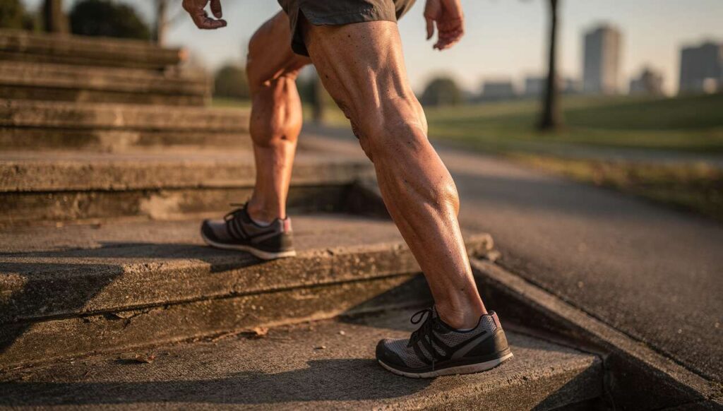 Beinmuskulatur ab 60: Warum Treppensteigen laut Sportmedizin unterschätzt wird